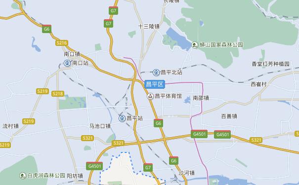 成都到北京昌平区物流货运专线可将货物送到的服务地区