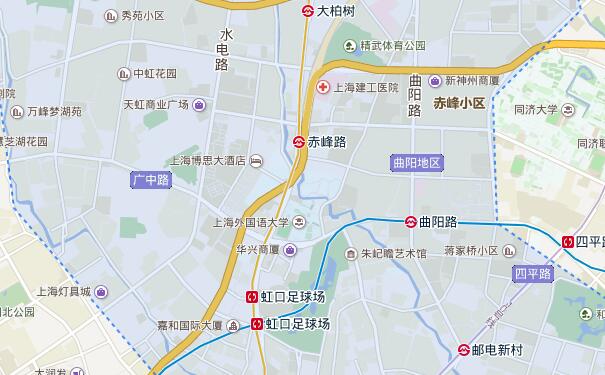 成都到上海虹口区物流货运专线可将货物送到的服务地区