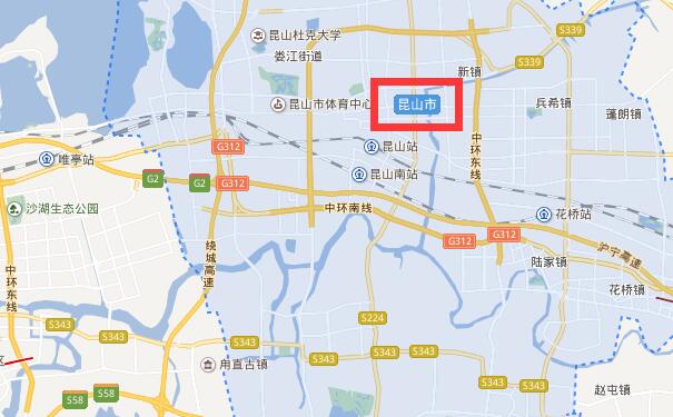 成都到昆山物流专线可将货物送到的区域
