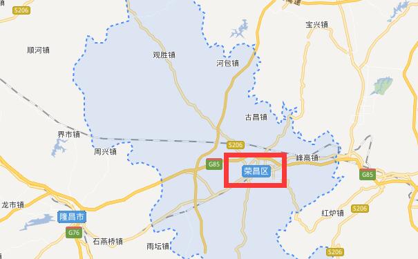 成都到重庆荣昌区物流专线可将货物送到的服务地区