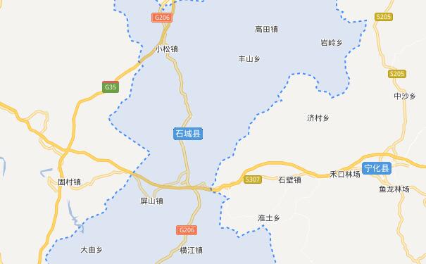 石城地图乡镇地图图片