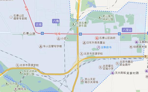 成都到北京石景山区物流货运专线可将货物送到的服务地区