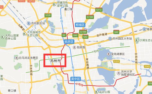 成都到苏州物流专线可将货物送到的区域