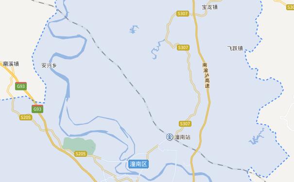 成都到重庆潼南区物流专线可将货物送到的服务地区