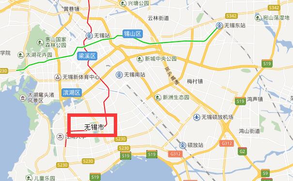 成都到无锡物流专线可将货物送到的区域