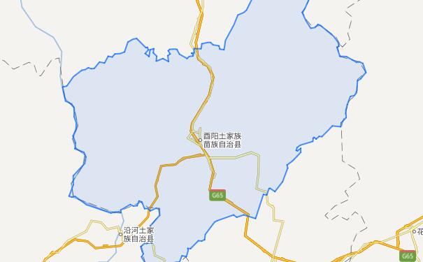 成都到酉阳县物流专线可将货物送到的服务地区