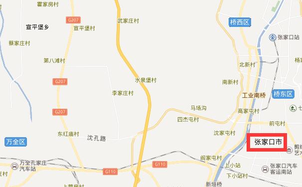 成都到张家口物流专线可将货物送到的区域
